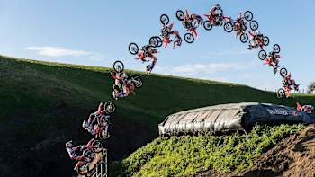 Levi Sherwood No Hander Double Backflip