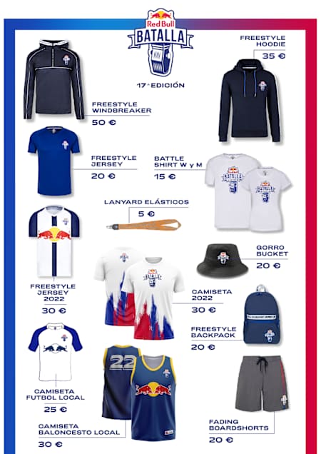 Merchandising Red Bull Batalla 2022