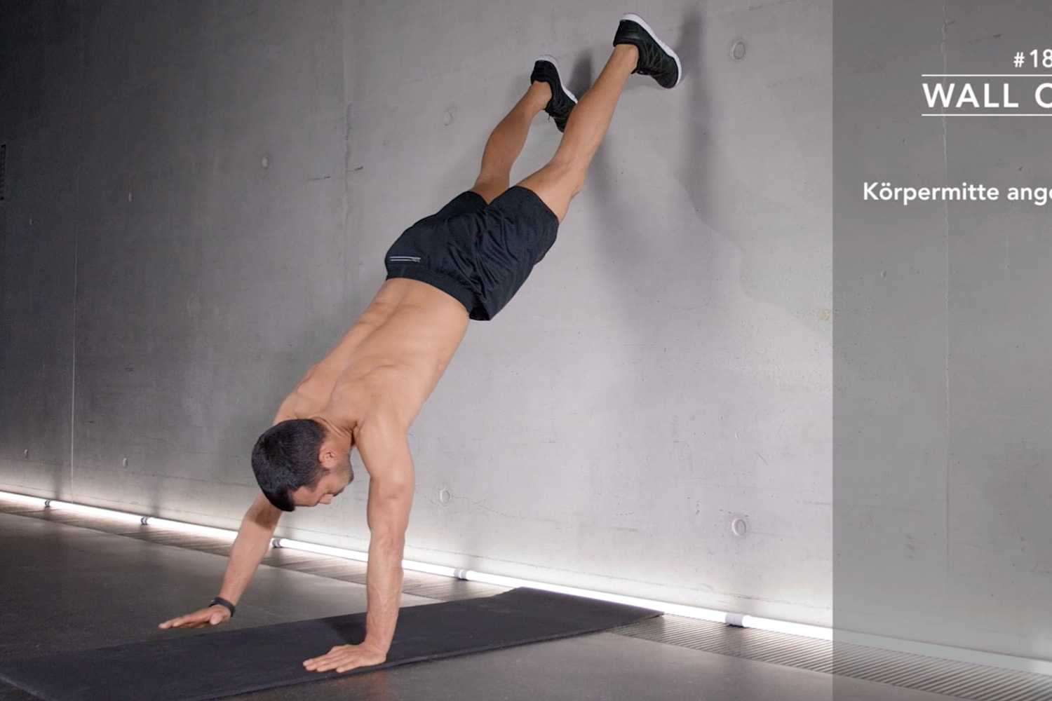 So gehen Wall Climbs.