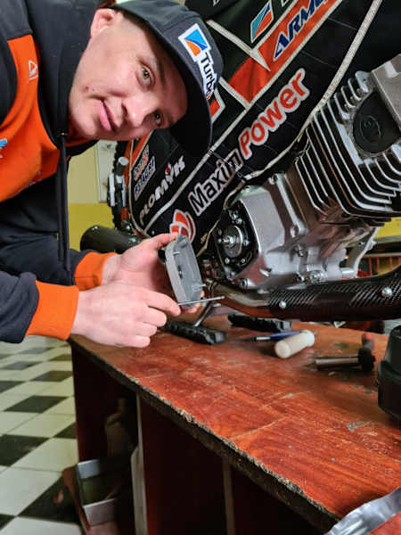 Silnik motocykla żużlowego