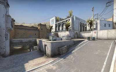 La zona de A en Dust 2