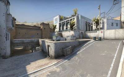 La zona de A en Dust 2