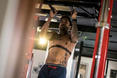 CS Santosh in training
