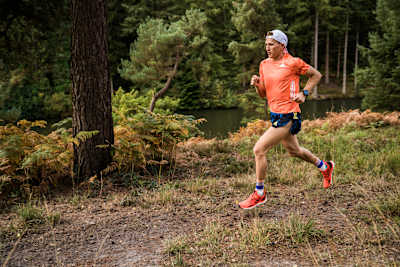 Tom Evans trains during a photo shoot in Surrey, United Kingdom on October 11, 2018.