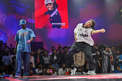T battles Sameer at Red Bull Dance Your Style 2024 India Finals