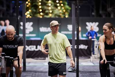 Victor Hoffer en la final del World Fitness Project.