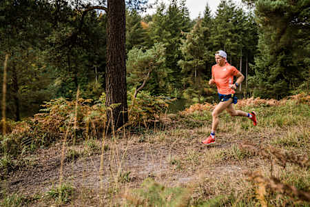 Foot and ankle strength is key for when running on uneven trails, says Tom