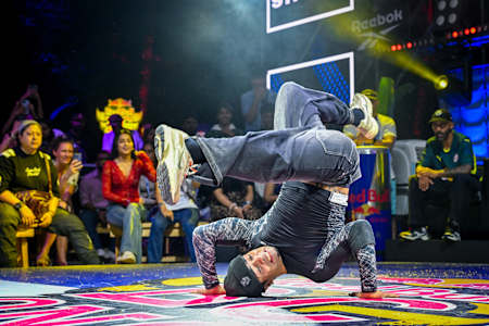 B-Boy Flying Machine at Red Bull BC One Cypher India 2025