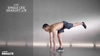 Comment faire des levées de terre sur une seule jambe.