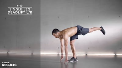 Comment faire des levées de terre sur une seule jambe.