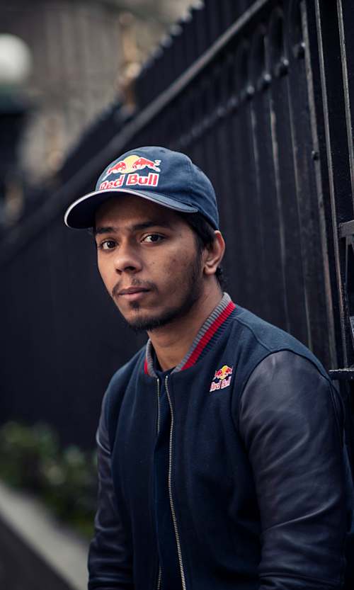 Arslan 'Ash' Siddique poses for a portrait in Manhattan, NY on December 29, 2019.