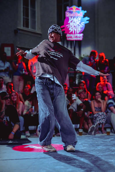 Riamu aus Wien gewann den Red Bull Dance your Style Qualifier in Salzburg