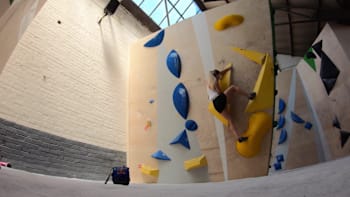 Shauna Coxsey training