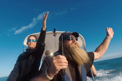 Dr. Cynthia Smith and her team search for the vaquita in the Sea of Cortez, Mexico.
