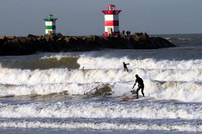 Facing the North Sea, this beach gets plenty of southwest breeze