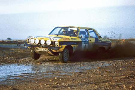 Walter Röhrl, Rally RAC 1974, Opel Ascona A, WRC.
