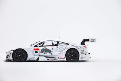 RCタミヤ　ホンダNSX-GT GT500レッドブルホワイトエディション 初公開】白いレッドブル×TEAM MUGEN NSX、フォトギャラリー《SUPER GT》