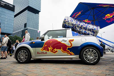 MINI w barwach Red Bulla