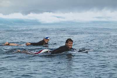 Molly Picklum and Jack Robinson practice on the morning of the WSL Finals