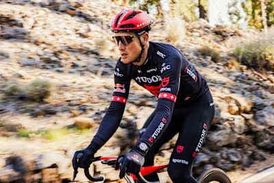 Tudor Pro Cycling Team-Fahrer Stefan Küng, 32, beim Training auf Teneriffa.