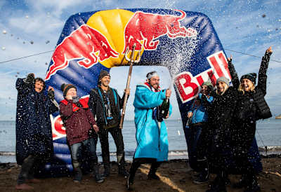Ross Edgley completes the Great British Swim