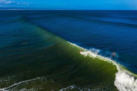 Carissa Moore em Jeffreys Bay, África do Sul.