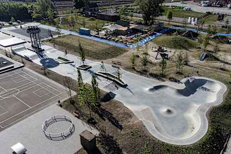 Het Urban Sports Park in Roosendaal