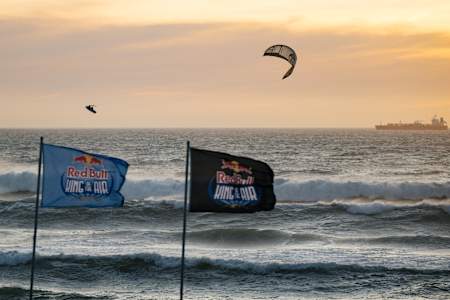 Франческа Майні під час другого дня змагань Red Bull King Of The Air у Кейптауні, Південна Африка. 8 грудня 2024 року. 