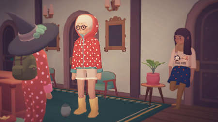 An exclusive screenshot of characters from Ooblets