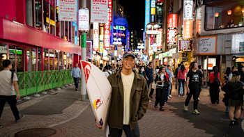 Kanoa Igarashi in Japan for No Contest: off Tour