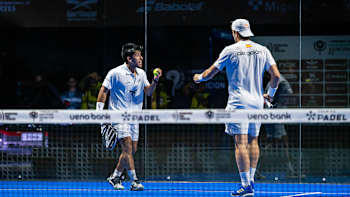 In 2024, Fede Chingotto and Ale Galan compete at Asuncion Premier Padel P2 event in Asuncion, Paraguay