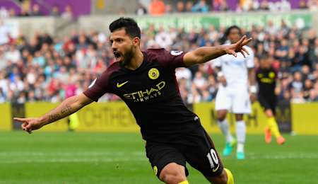 Sergio Aguero, Manchester City.