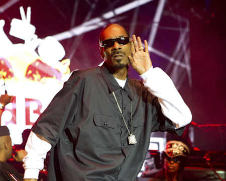 Snoop Dogg & The Snoopadelics perform at Red Bull SoundClash on South Padre Island in Texas.