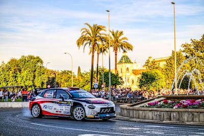 Mabellini was fast as Lancia returned to ERC action