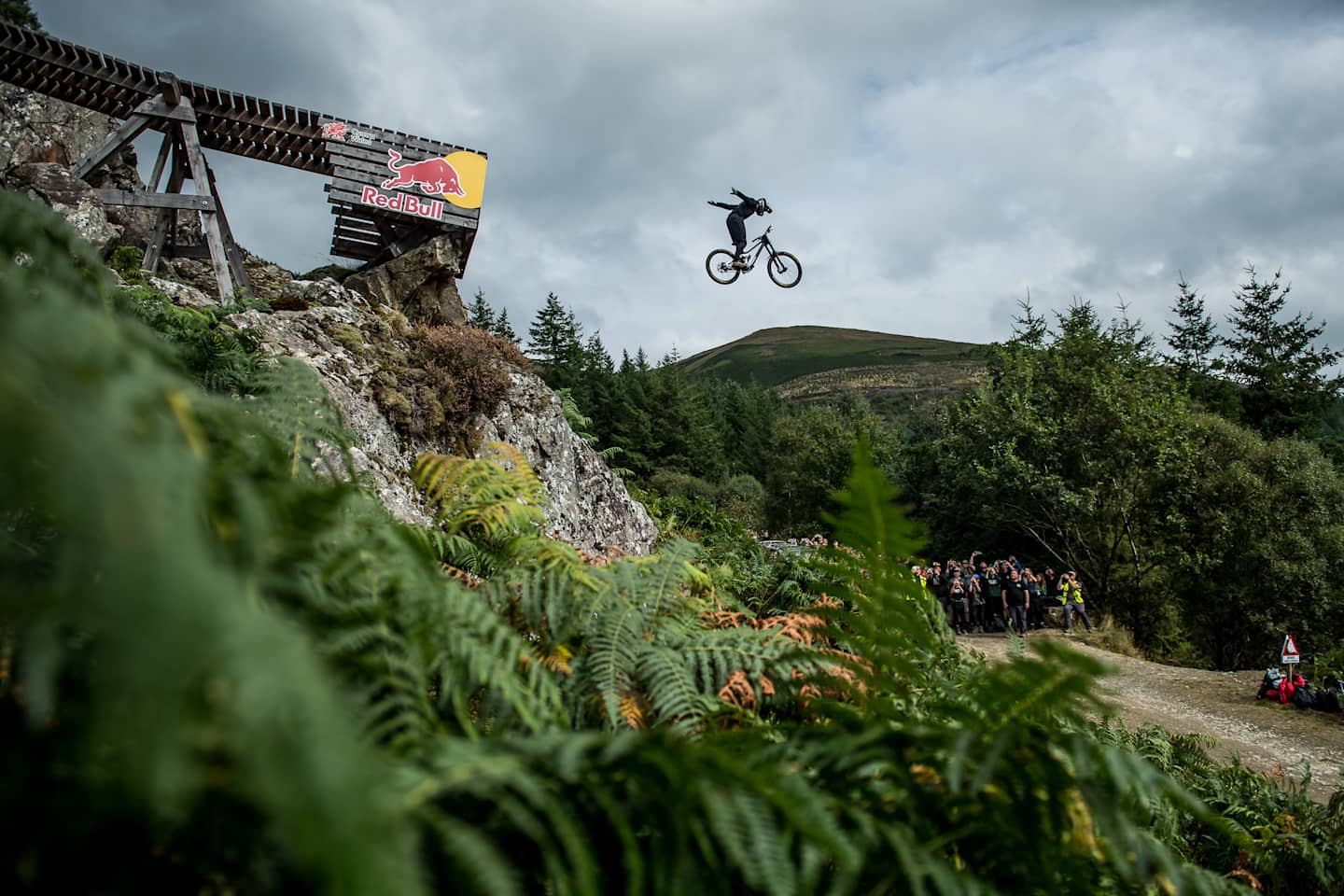 red bull hardline mountain bike cycling MTB bike park accommodation best for 5 star b&b near