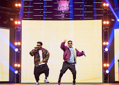 Seedhe Maut perform at the finale of Red Bull Spotlight 2020.