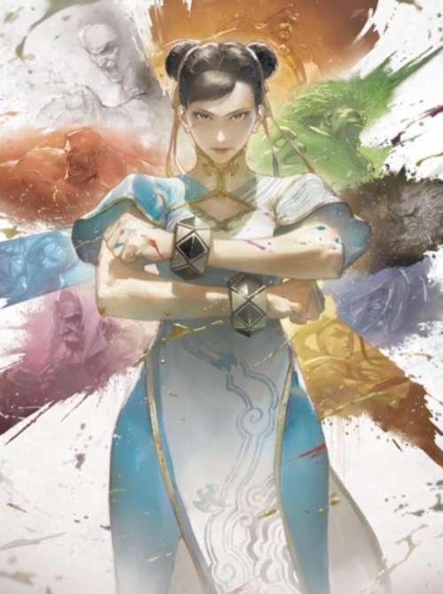 Das Keyart des Capcom Cups stammt vom Künstler Fukumori