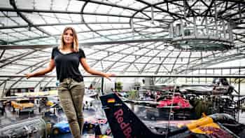 Maya Gabeira Red Bull Wingfinder test