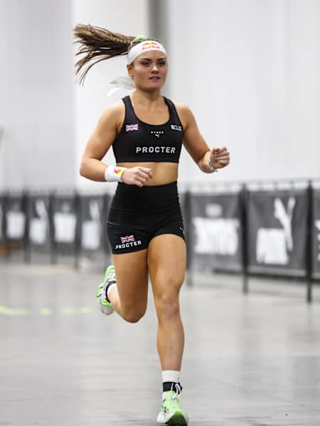 Lucy Procter during Beyond The Rox (HYROX) Season 1 in Las Vegas, Nevada, United States on January 31, 2025. 