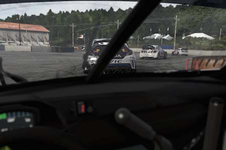 A screenshot of Project CARS 2 cockpit cam