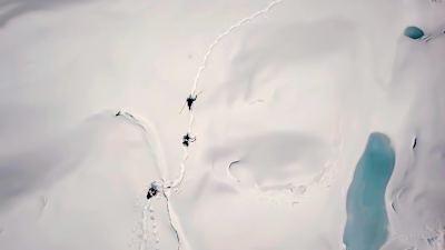 Andrzej Bargiel and team seen on their ascent of K2 in Pakistan on July 18, 2018.