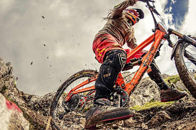 An image of a competitor at Red Bull Foxhunt 2016.