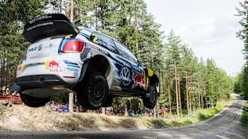 Jari-Matti Latvala had an assured drive in Finland