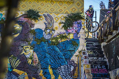 Spektakuläres Video: MTB-Downhill in Valparaíso