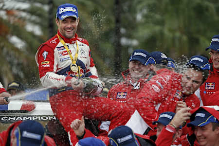 Sébastien Loeb won nine straight titles