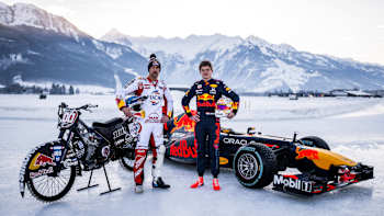 Franky Zorn e Max Verstappen