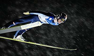 Thomas Morgenstern in full flight