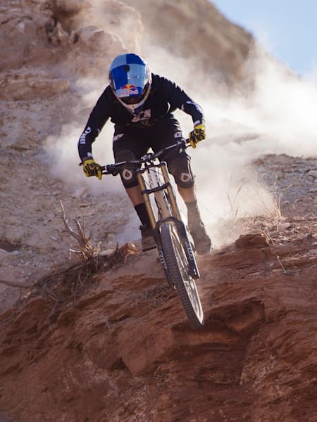 Gee Atherton at Red Bull Rampage, 6 October 2012