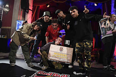 Frenkyz & Shot mit den Judges und Hosts vom Hip Hop Battle