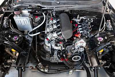 Close-up of the RADBUL engine